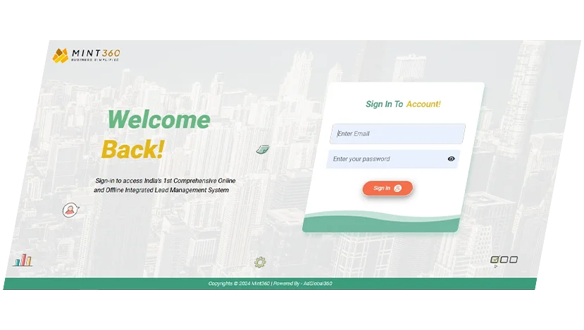 Sign in To Mint360 Account